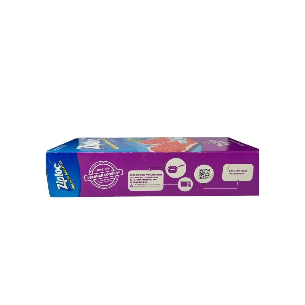 Ziploc Vacuum Sealer‎ Roll Refills 2 Rolls 11